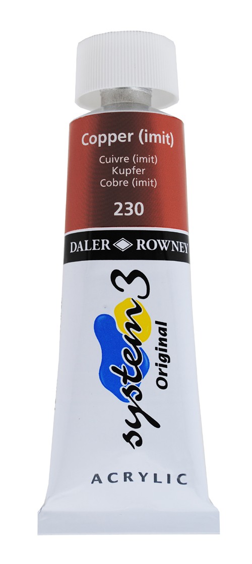 Akrylfärg System3 75 ml Copper 230