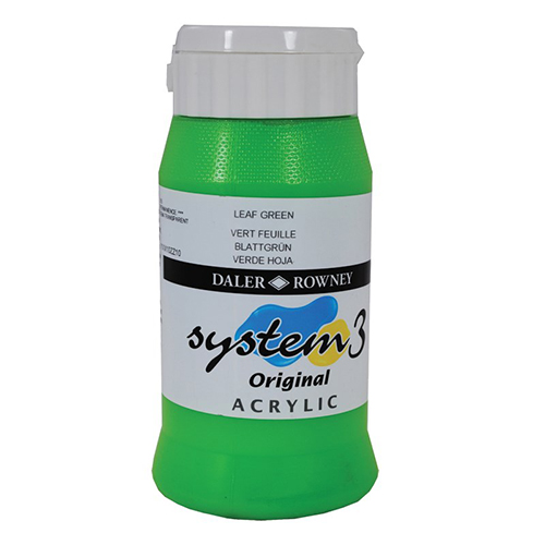 Akrylfärg System3 500 ml Leaf Green 355