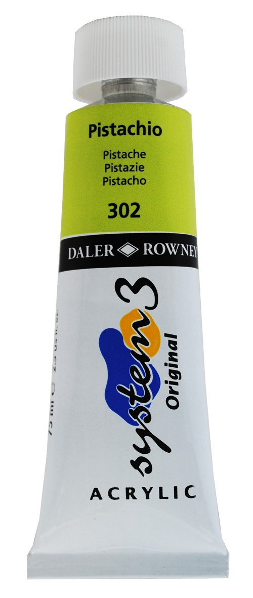 Akrylfärg System3 75 ml Pistachio 302