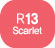 Touch Twin BRUSH Marker Scarlet R13