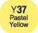 Touch Twin BRUSH Marker Pastel Yellow Y37