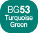 Touch Twin BRUSH Marker Turquoise Green BG53