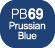 Touch Twin BRUSH Marker Prussian Blue PB69