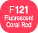 Touch Twin BRUSH Marker Fluorescent Coral Red F121