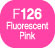 Touch Twin BRUSH Marker Fluorescent Pink F126