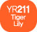 Touch Twin BRUSH Marker Tiger Lily YR211