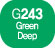 Touch Twin BRUSH Marker Green Deep G243