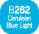 Touch Twin BRUSH Marker Cerulean Blue Light B262