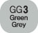 Touch Twin BRUSH Marker Green Grey 3 GG3