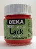 Hobbyfärg DEKA Lack 50 ml Klarröd  1015