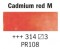 Rembrandt Akvarellfärg 5 ml - Cadmium red medium