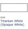 Titanium White (Opaque)  644 TUB    5ML