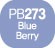 Touch Twin BRUSH Marker Blue Berry PB273