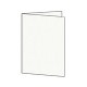 Dubbelt Kort Artoline pack/5 cards bright white