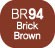 Touch Twin Marker Brick Brown BR94