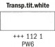 Rembrandt Akvarellfärg 5 ml - Transparent titanium white