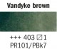 Rembrandt Akvarellfärg 5 ml - Vandyke brown