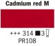 Rembrandt Akrylfärg 40 ml - Cadmium red medium