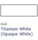 Titanium White (Opaque)  644 TUB    5ML