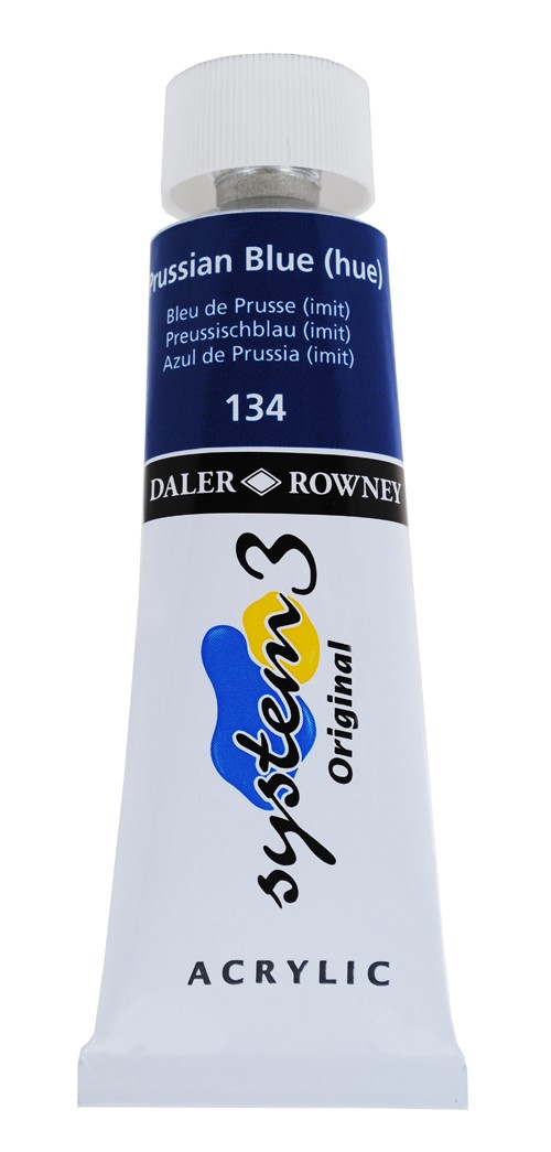 Akrylfärg System3 75 ml Prussian Blue 134