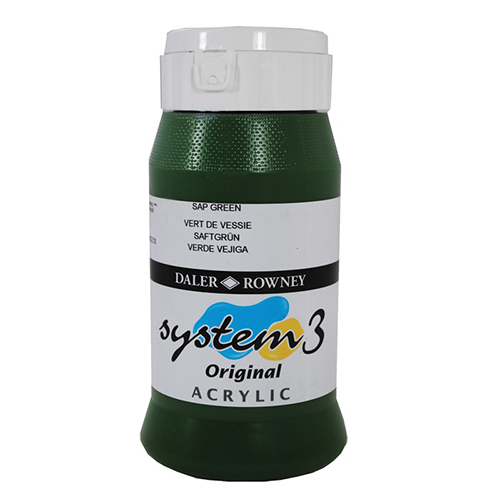 Akrylfärg System3 500 ml Sap Green 375